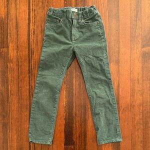 Crewcuts Kids Forest Green Corduroy Pants
